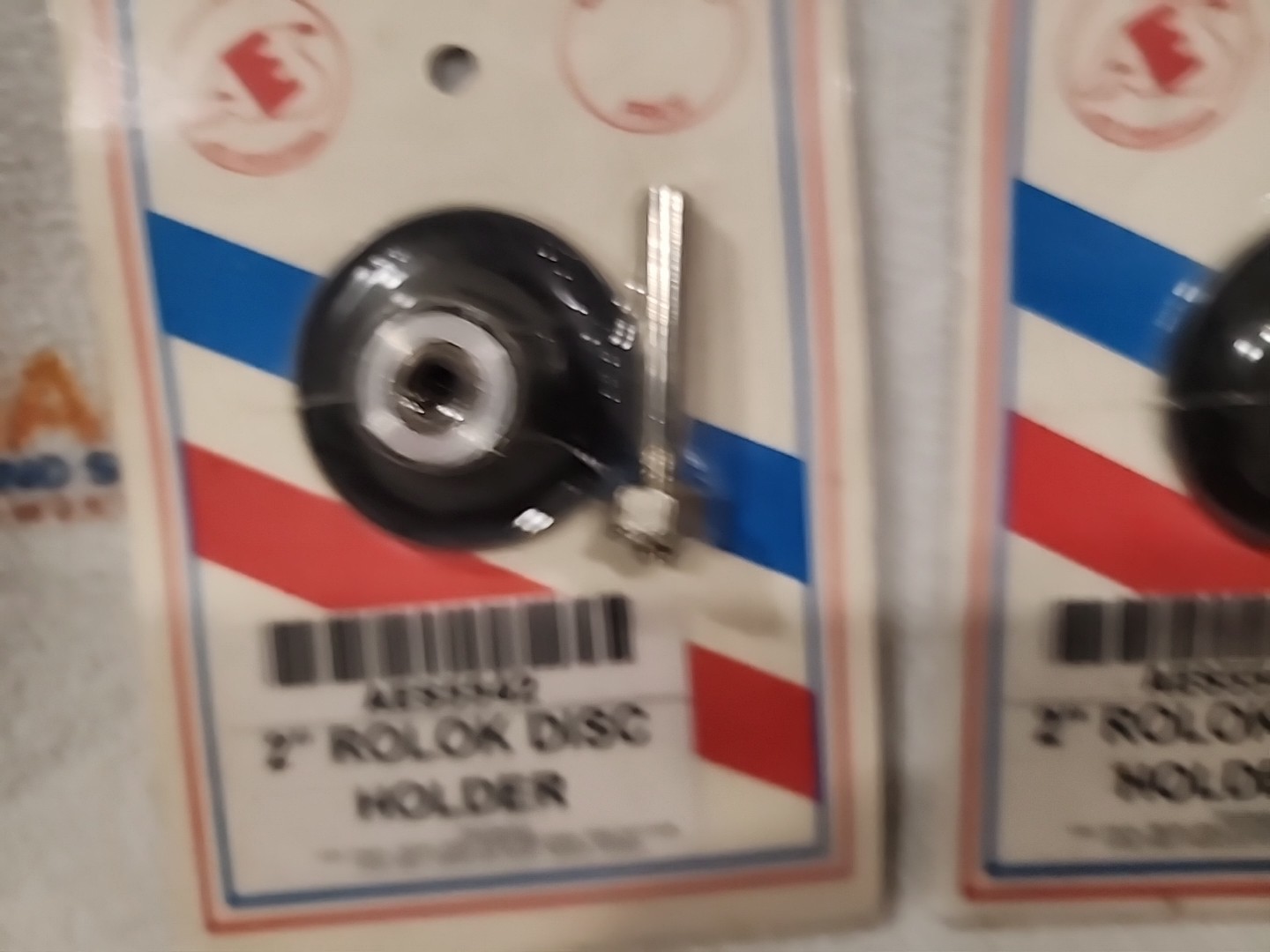 AES-5542 2″ Roloc Disc Holder Quick Change Adapter with 1/4″ Shank – 2 pack
