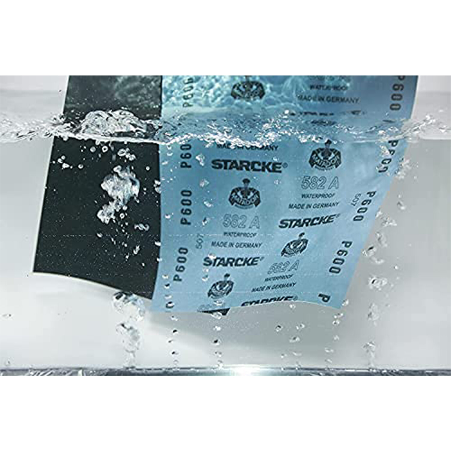 Starcke Premium Waterproof Silicon Carbide Sandpaper Sheets 9 x 11 Inch