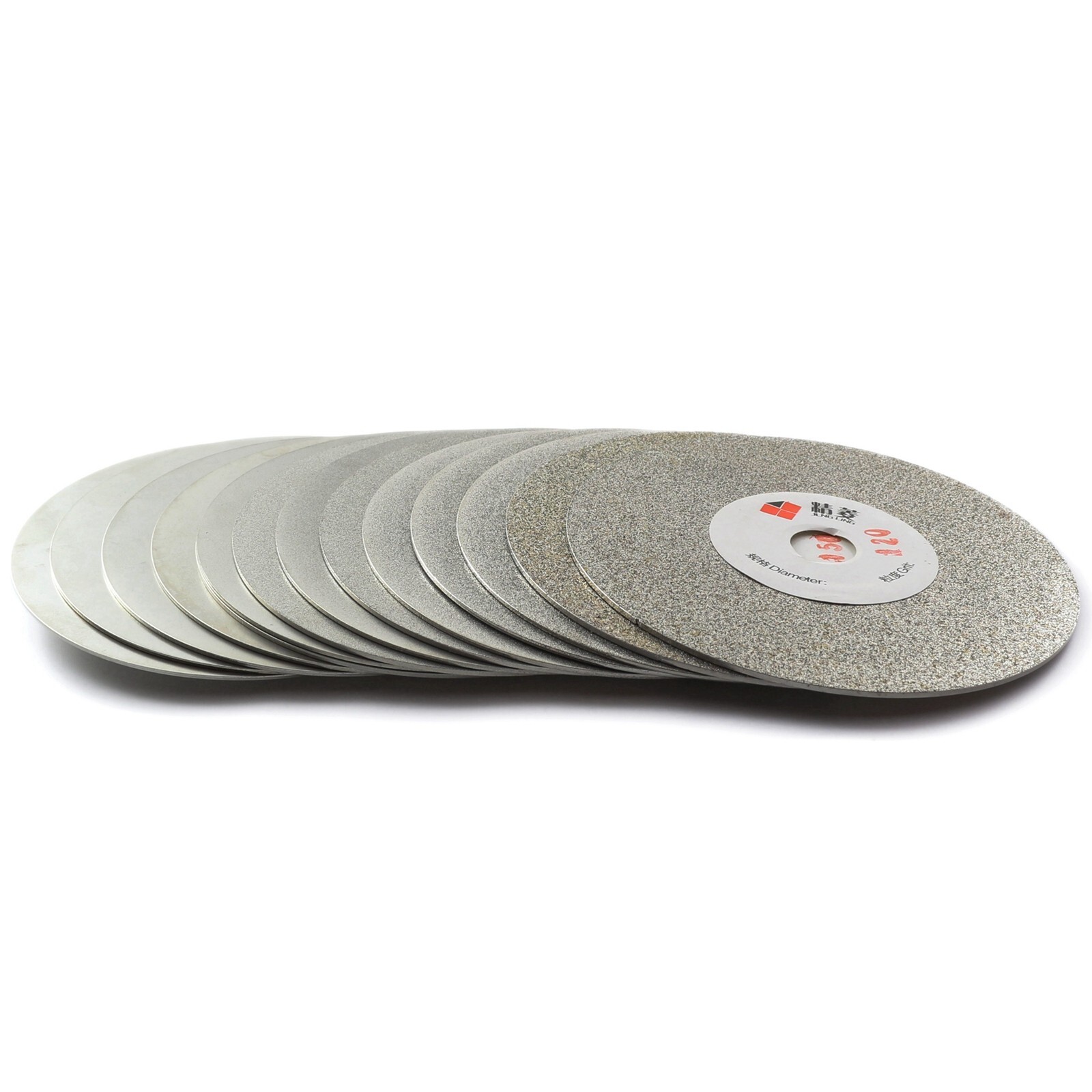5″ inch 125mm Diamond Grinding Discs Grit 2000 Coated Flat Lap Disk for Grinder