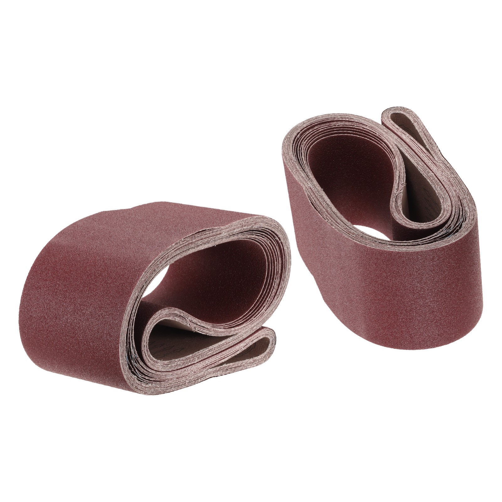10pcs 6″ x 89″ Sanding Belts 80 Grits Aluminum Oxide Abrasive for Processing