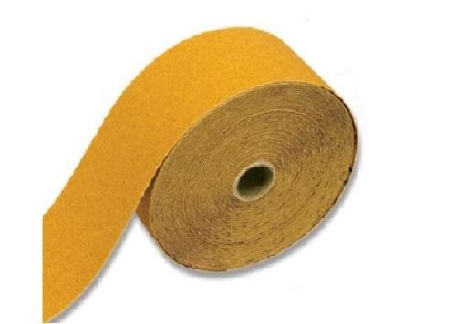 Rhs80 80 Grit 23/4inch Gold Psa Rolls Stearated Aluminum Oxide 23/4inch X 25 Met