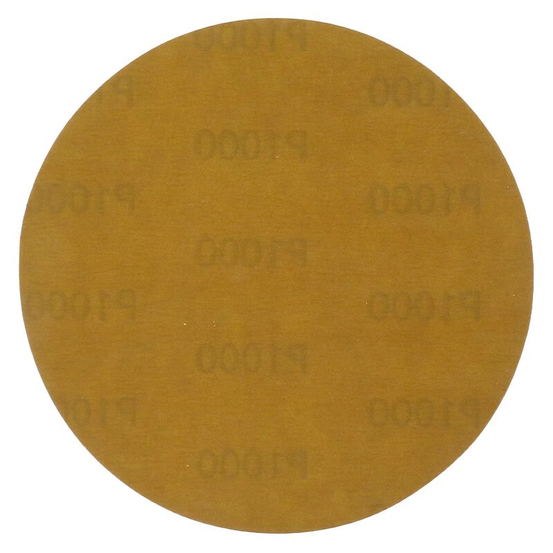 6 Inch 150mm Yellow Sanding Discs Hook and Loop Sandpaper Pads Grit 40 – 800