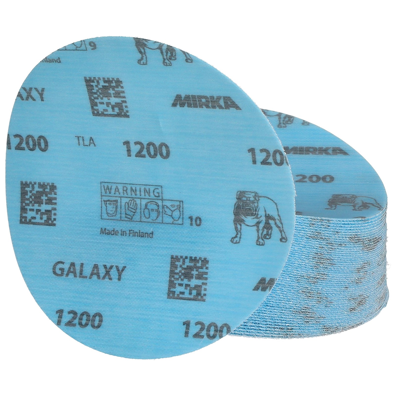 Mirka Galaxy 5 Inch Sanding Discs Grit 1200 50 Pack Hook And Loop Multipurpose