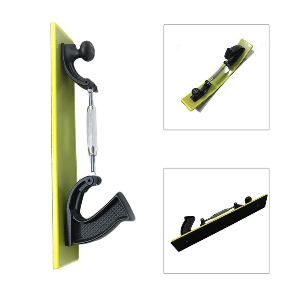 For Holder Sanding Disc 70 X 420mm ABS-Polishing Rectangular Yellow + Black