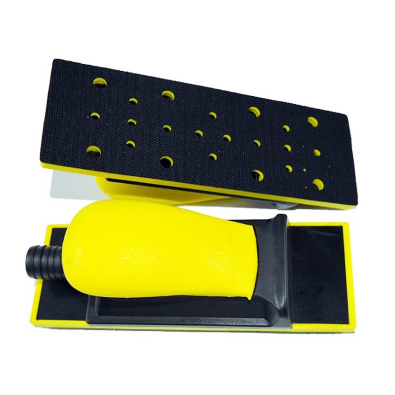 Vacuum Hand Sanding Blocks Multi Hole Hook and Sanding Disc Tool