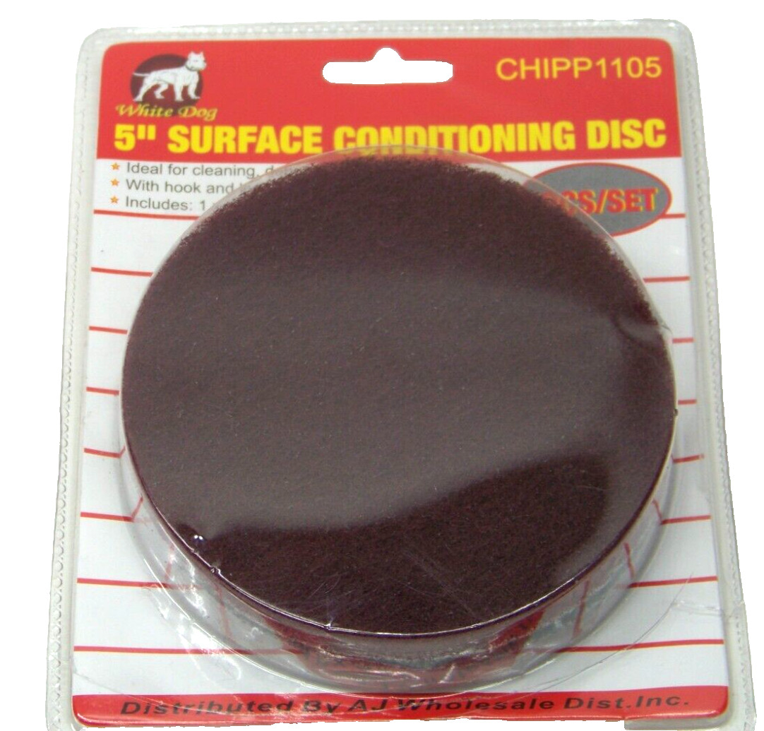 3pcs 5″ Surface Conditioning disc Coarse Medium fine Disc Cleaning Hook & Loop