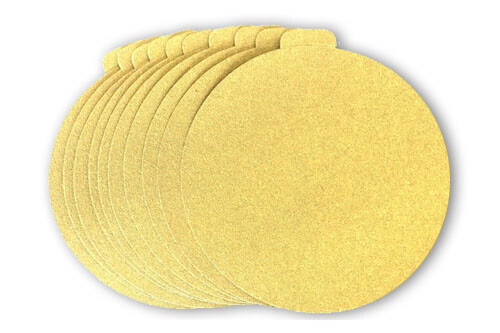 6″ PSA Adhesive Sticky Back Tabbed Sanding Discs (25 Pack, 320 Grit)