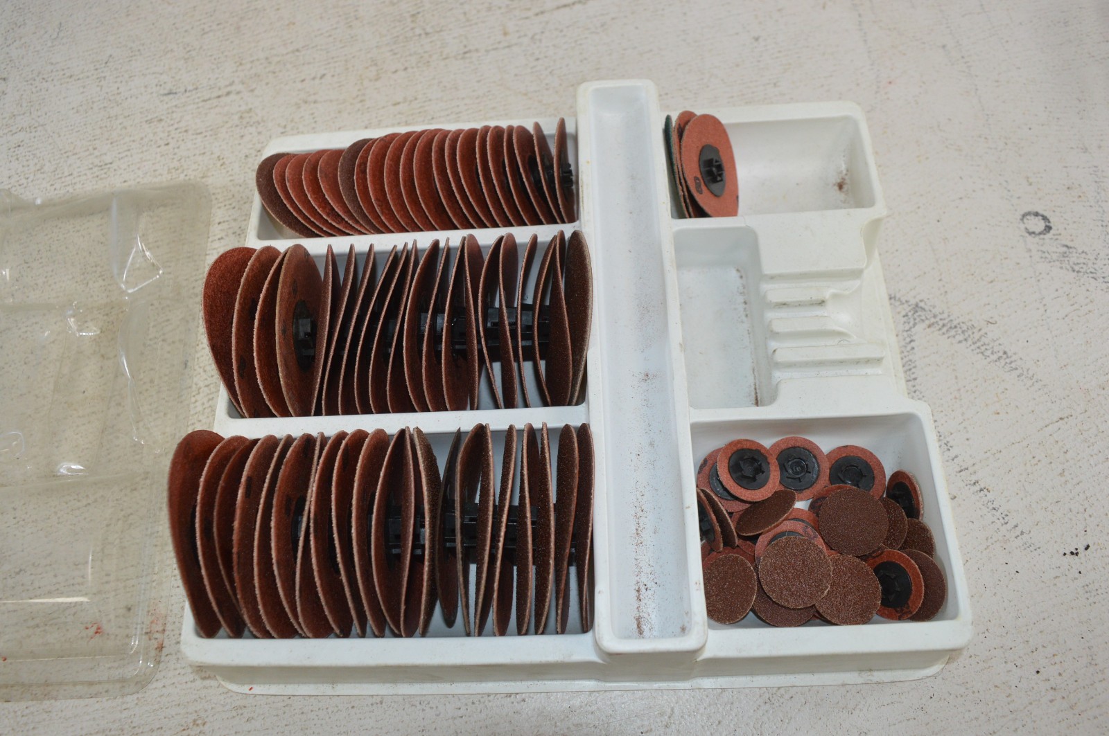 Merit? Quick Change Power Lock Abrasive Sanding Disc Lot Various Sizes