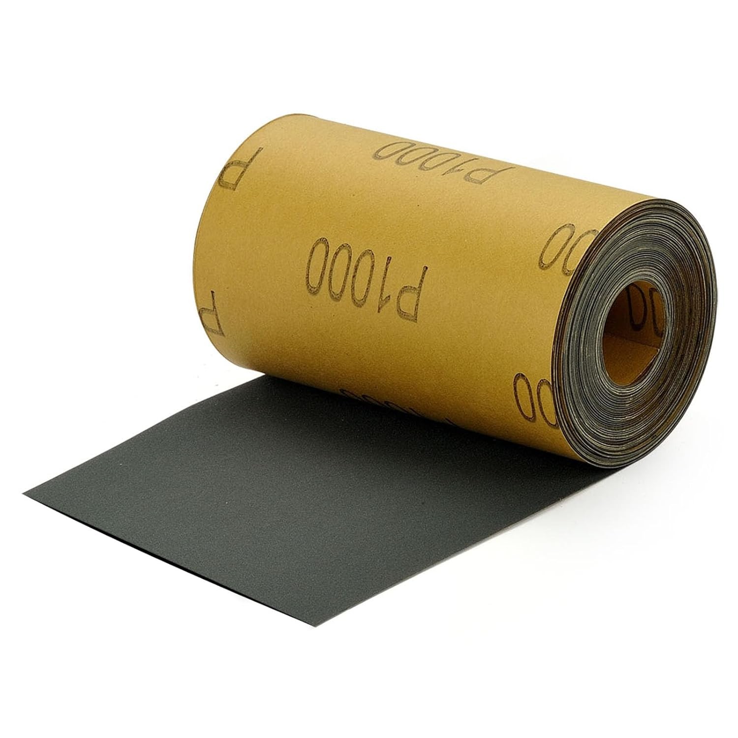 1000 Grit Sandpaper Roll, Silicon Carbide Wet Dry Longboard Sand Paper, 3-2/3″ W