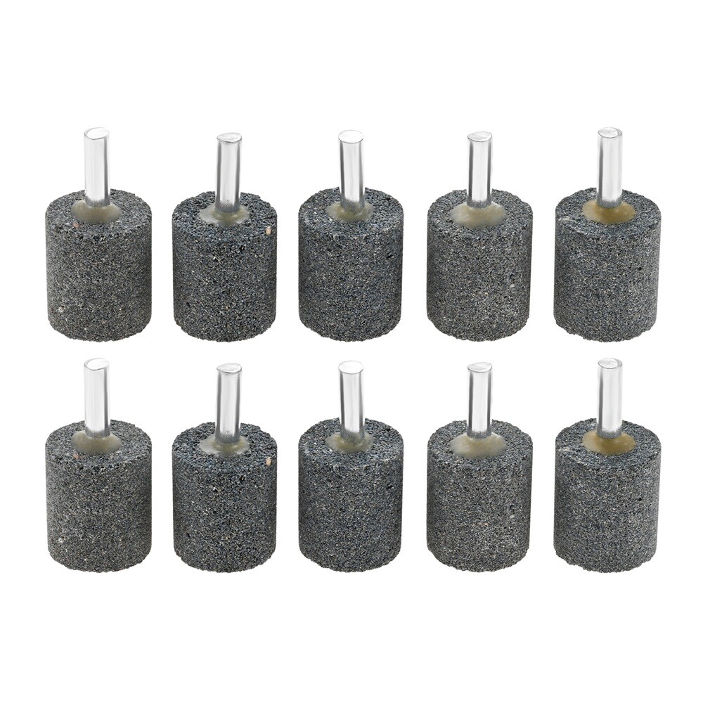 10 Pack Cylindrical Grinding Stone 25mm Use For Rough Grinding Of Ordinary Steel