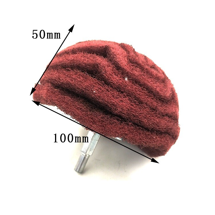 50/70/100mm Polisher Buffer pad Polishing Buffing Pad Brush For Rotary Drill Bit