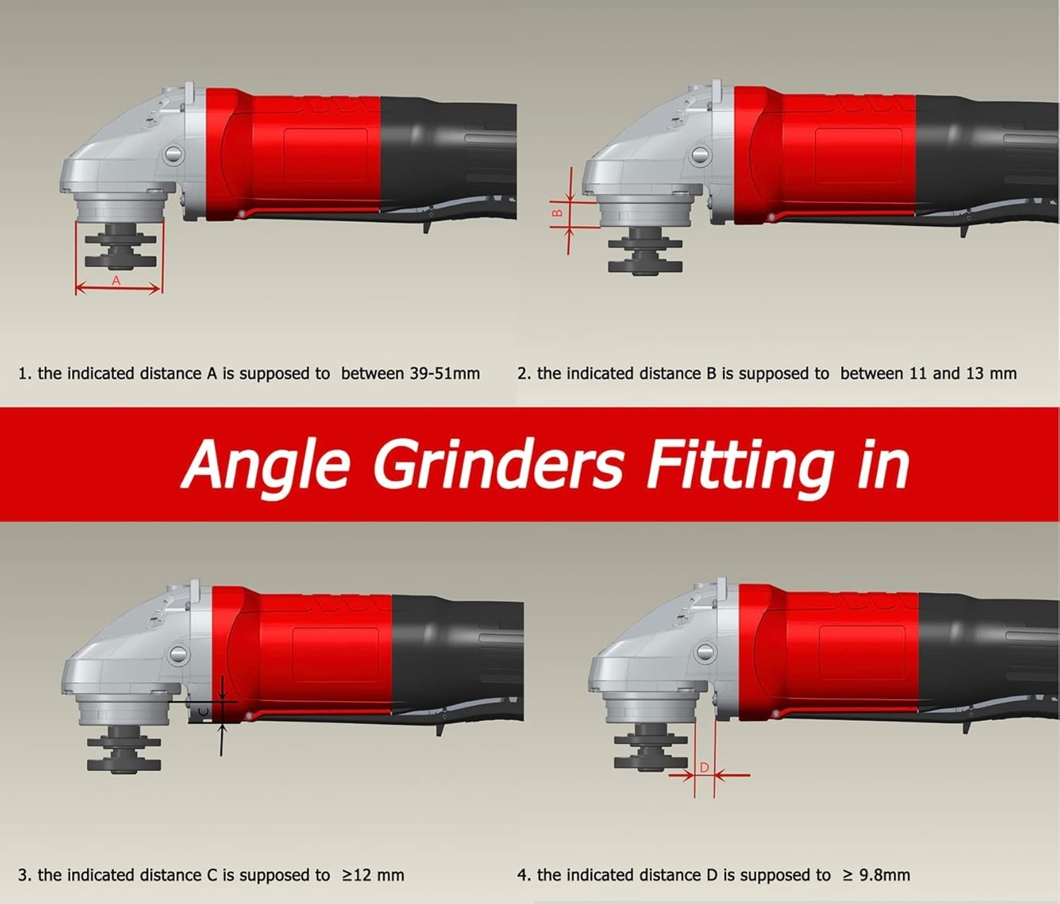 Surface Grinding Dust Shroud for Angle Grinders 125mm – Universal Fit & Dust …