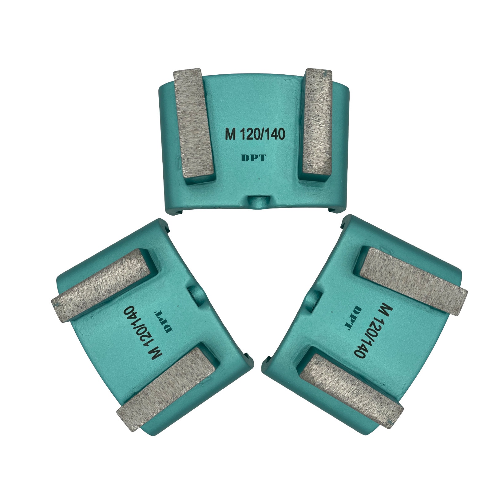 Grinder Tooling Quick Change for HTC Concrete Grinders Medium Bond 120 Grit
