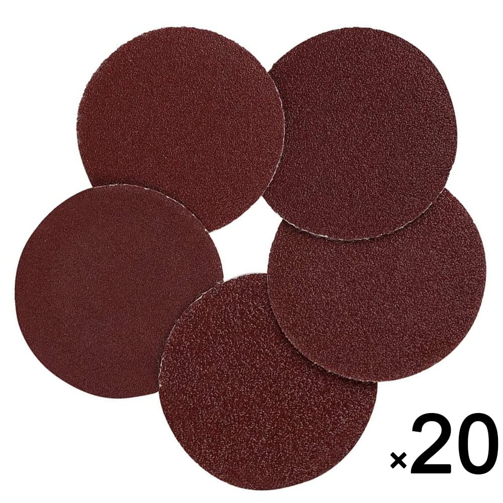 100Pcs 2 inch Sanding Discs 60 80 100 120 150 Assorted Grits Hook and Loop Sa…