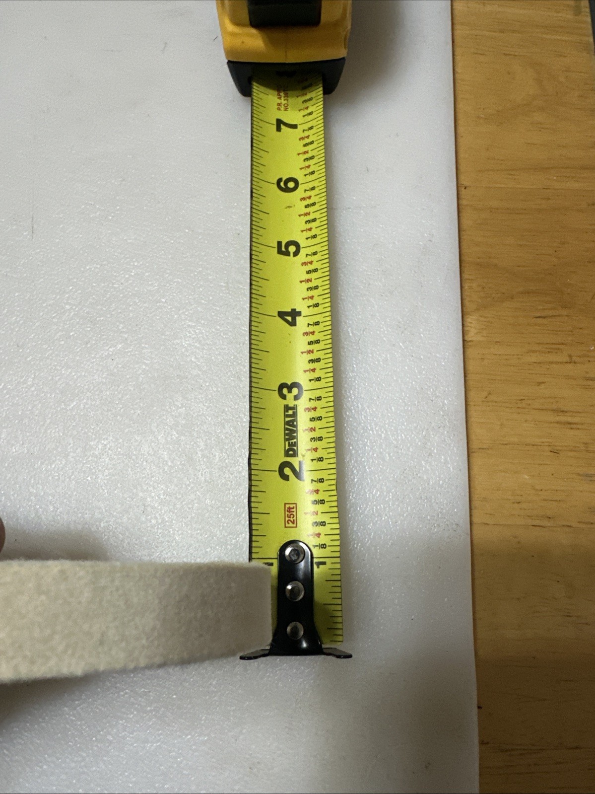 4” X 5/8” Wide Buff Felt Pad, 1 Quantity High Quality Medium Hard Made In USA