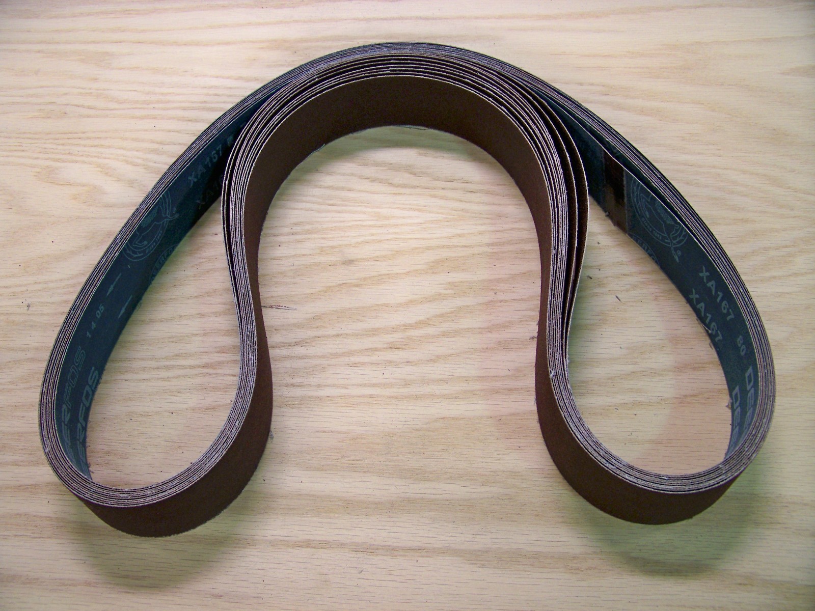 PREMIUM A/O, X-WEIGHT SANDING BELTS 2″ X 72″, 10 – PACK, 36-GRIT