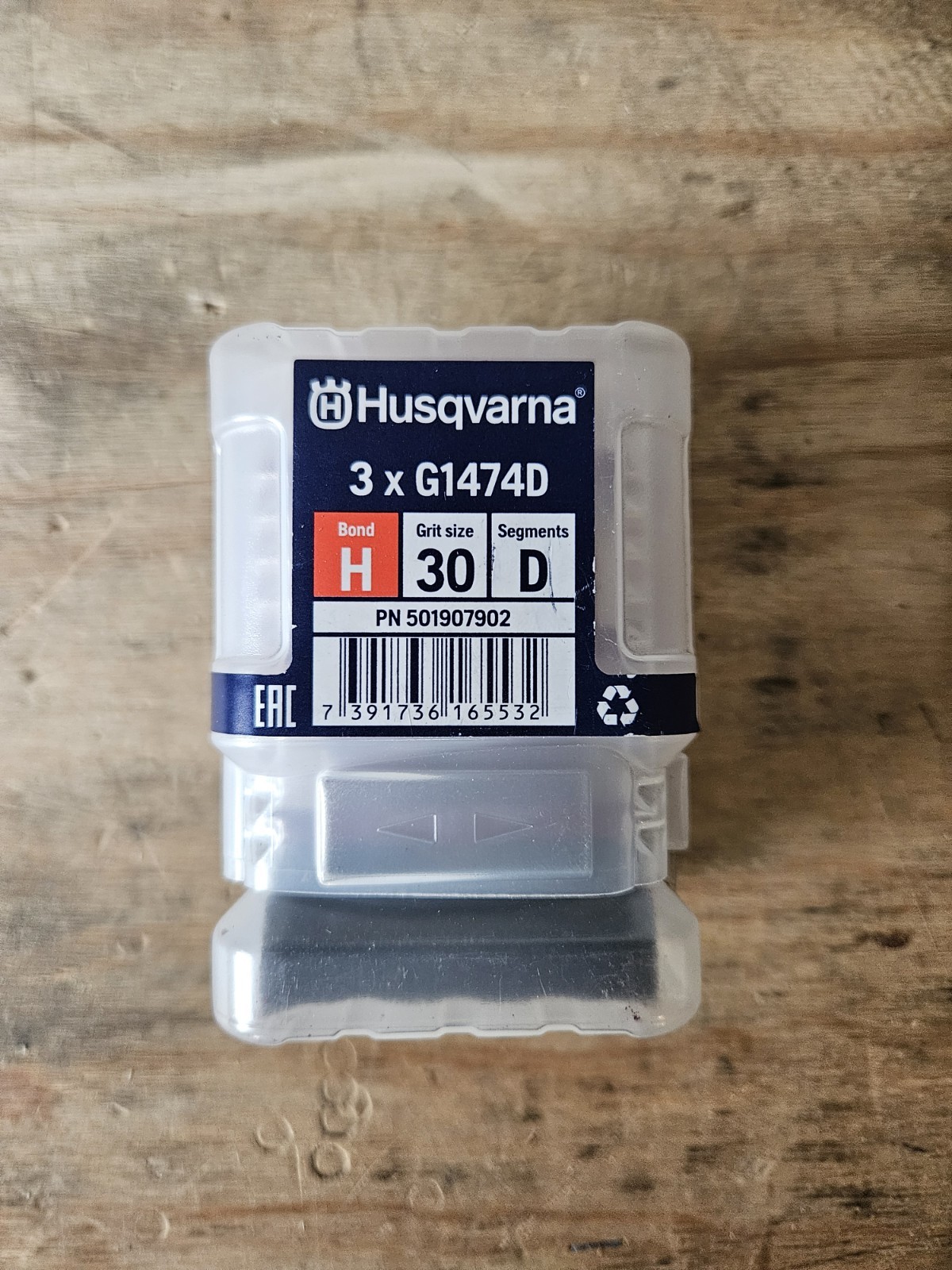 Husqvarna G1474D Diamond Grinding Head 30-grit