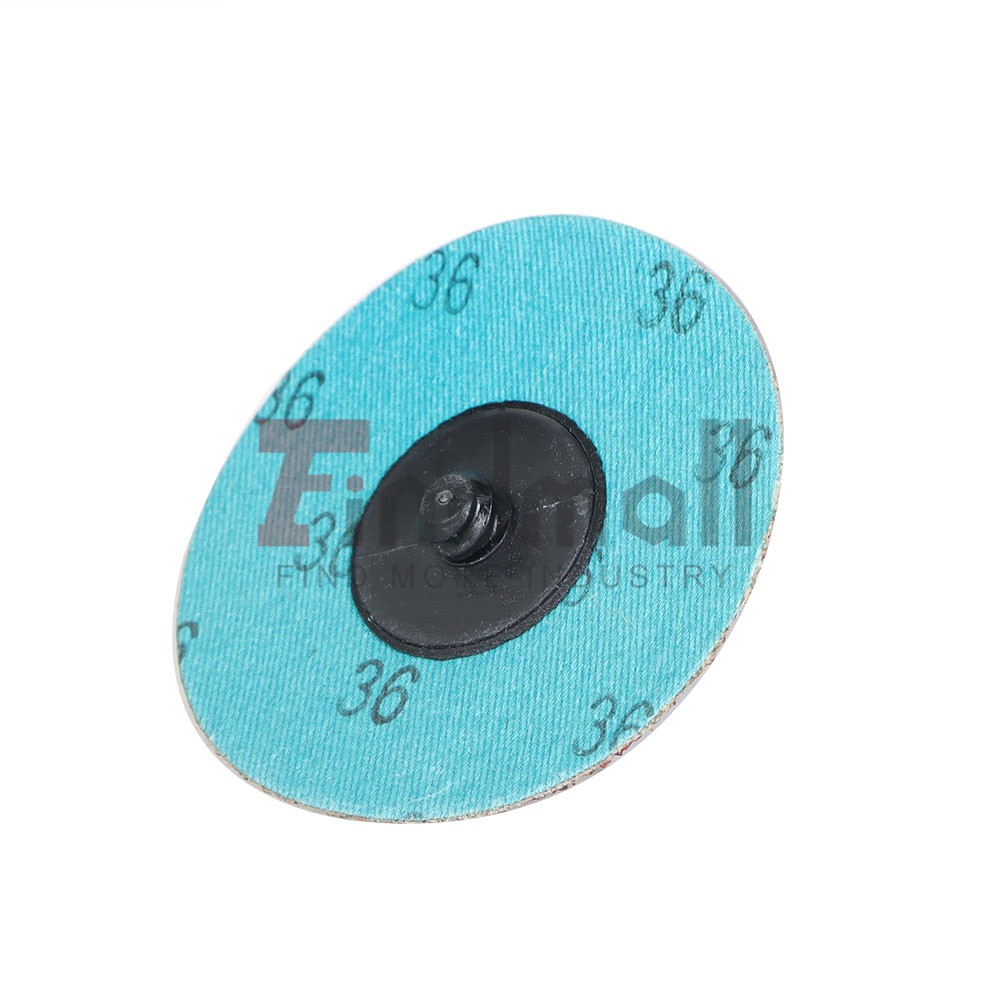 25PCS 3 inch 36 Grit Aluminum Oxide Roll Lock Die Grinder Sanding Grinding Disc