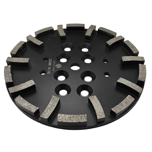 Diamond Grinding Plate for Concrete Floor, 10 Inch/40 30/40 M 30/40 Medium 30