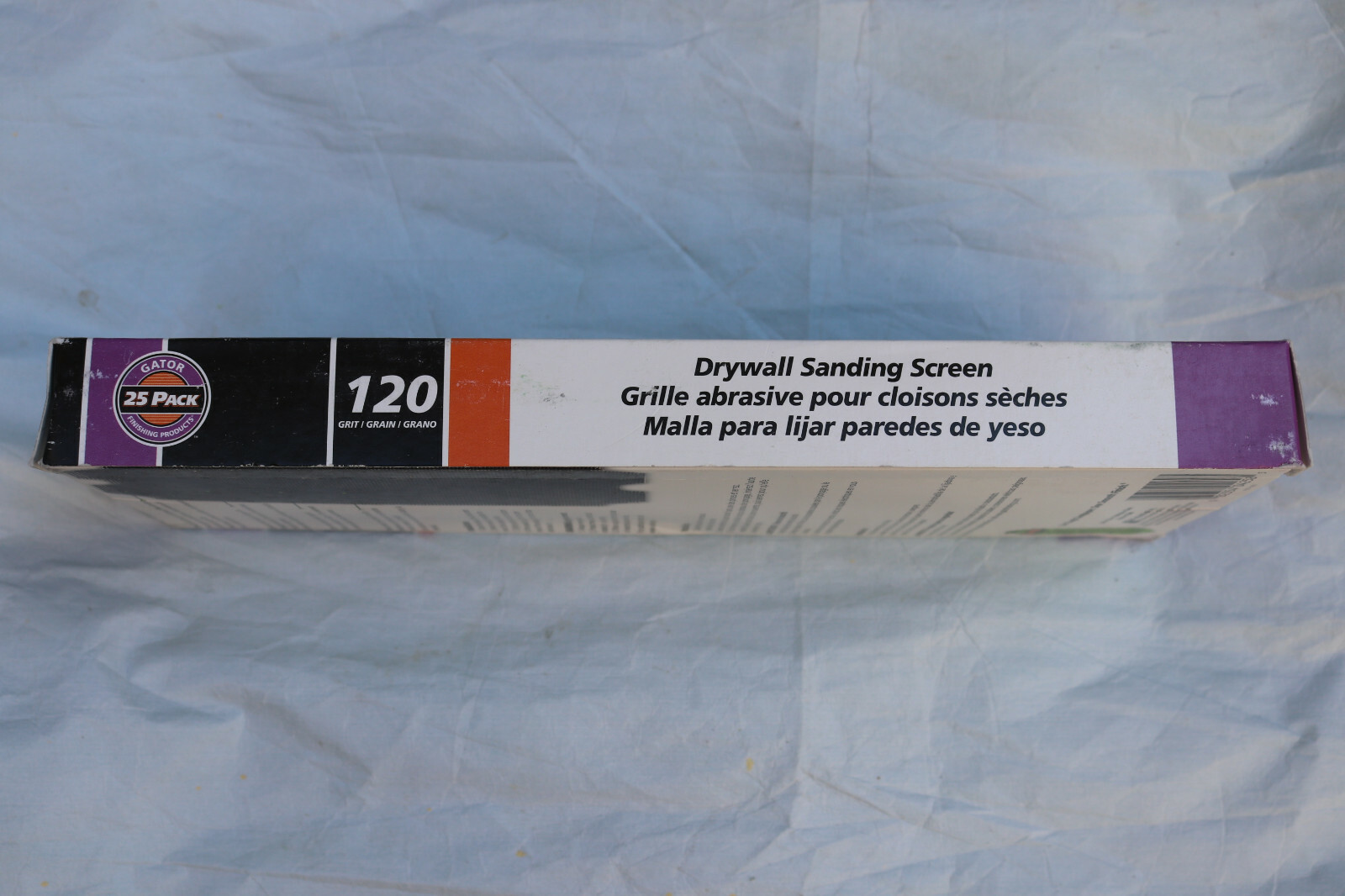 Gator 4258 Drywall Sanding Screen 120 Grit Medium Fine 4.25″ x 11.25″ 25 PK
