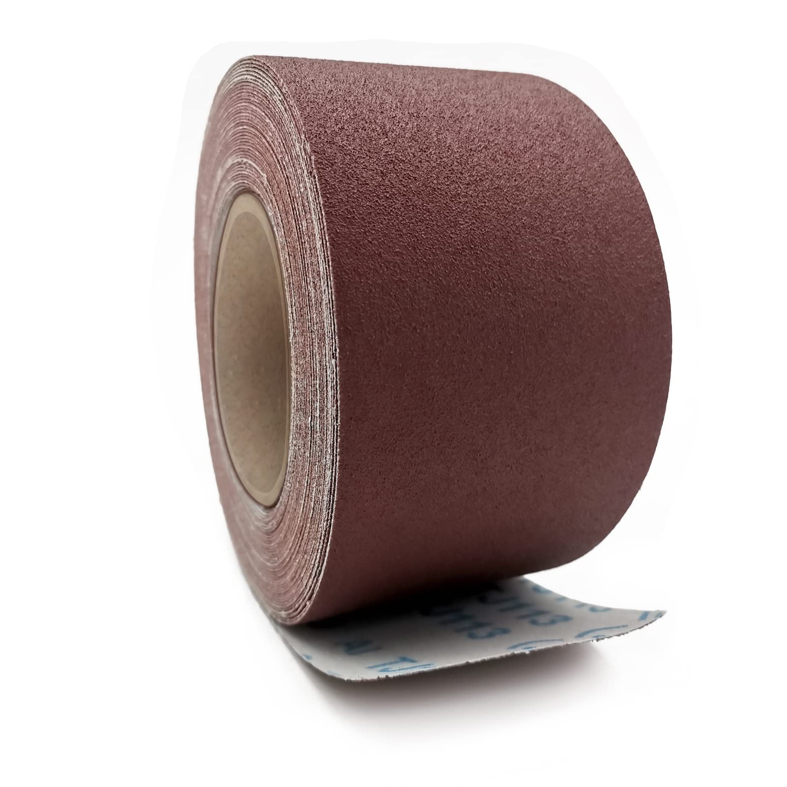 180 Grit Sandpaper Roll, 3 Inch x 49 Feet Emery Cloth Roll 180 Grit, Brown