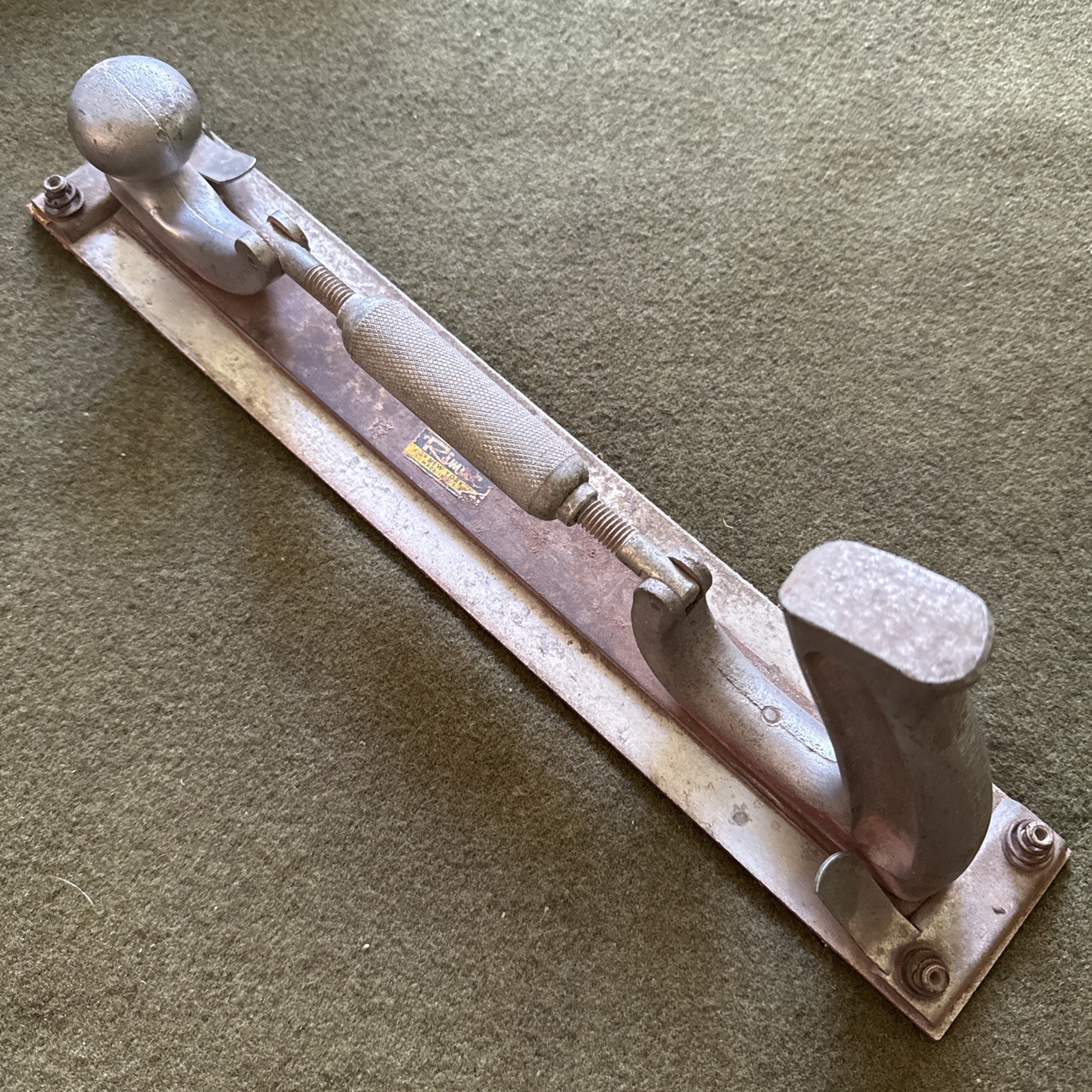 Vintage Auto Body Tool Hand Sander RIMAC Heavy Duty USA 🇺🇸