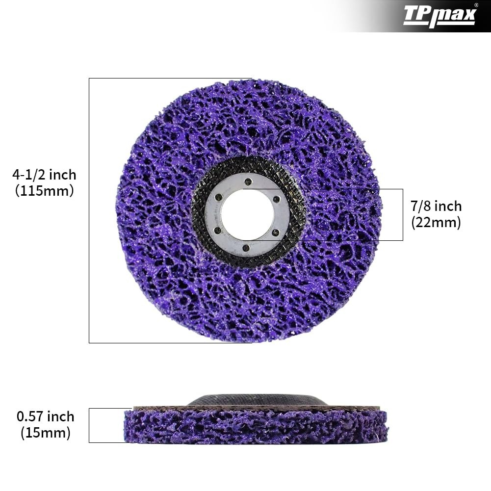 4-1/2″ Diamond Grinding Discs – 10 Pack Rust Remover for Efficient Usage