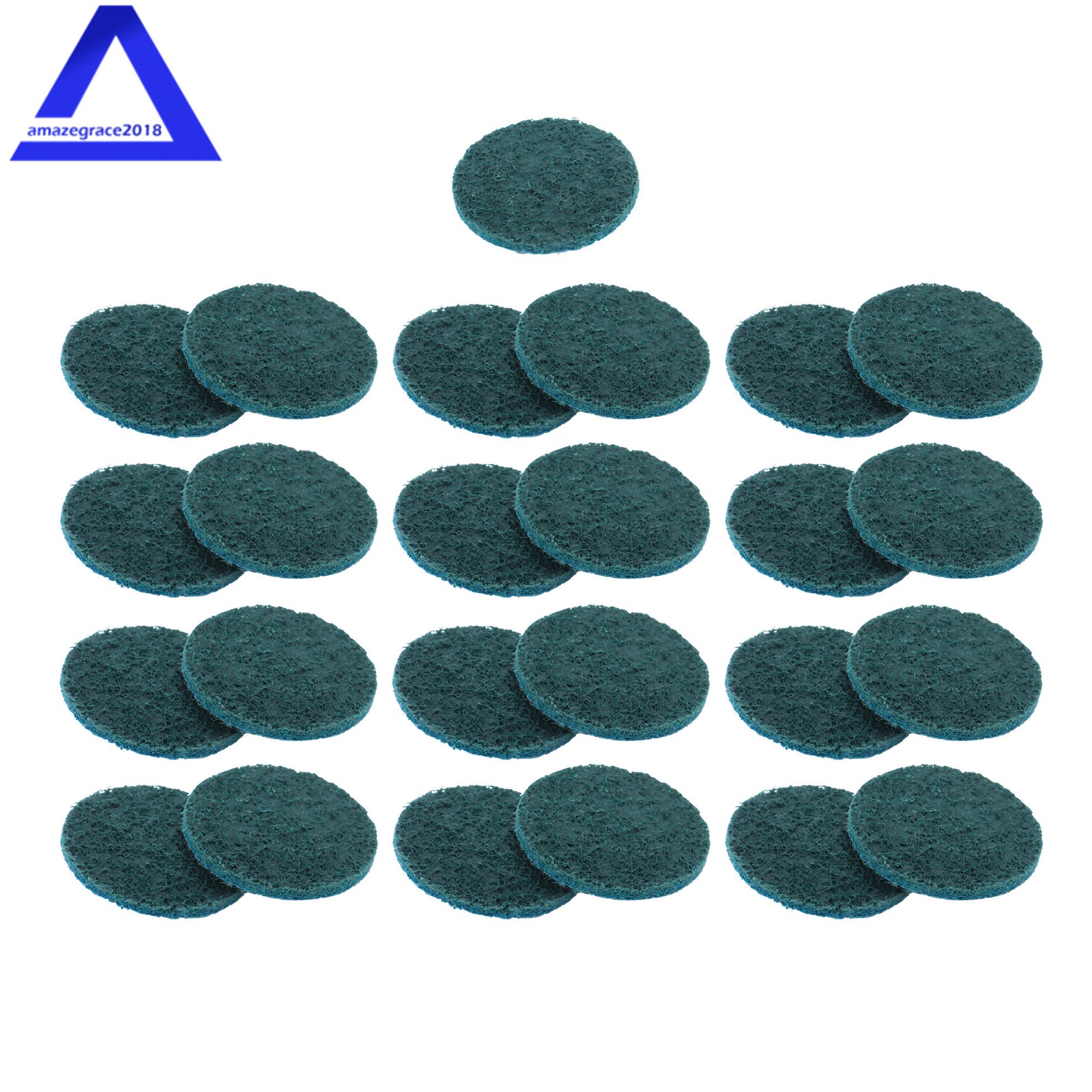 25PCS 2 inch Fine Surface Conditioning Twist lock Die Grinder Sanding Discs Pads