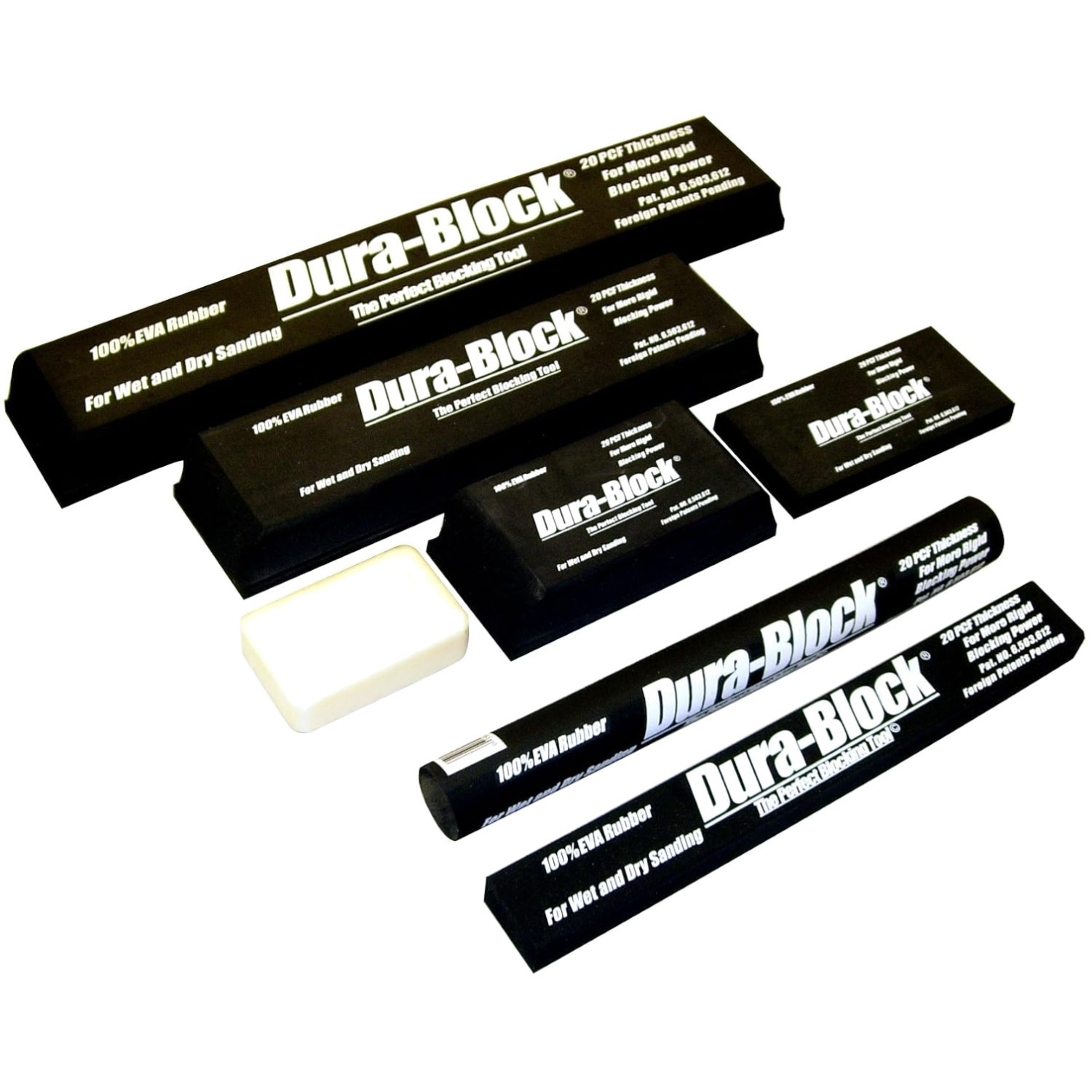 Dura Block Sanding Kit – 7 Piece Set
