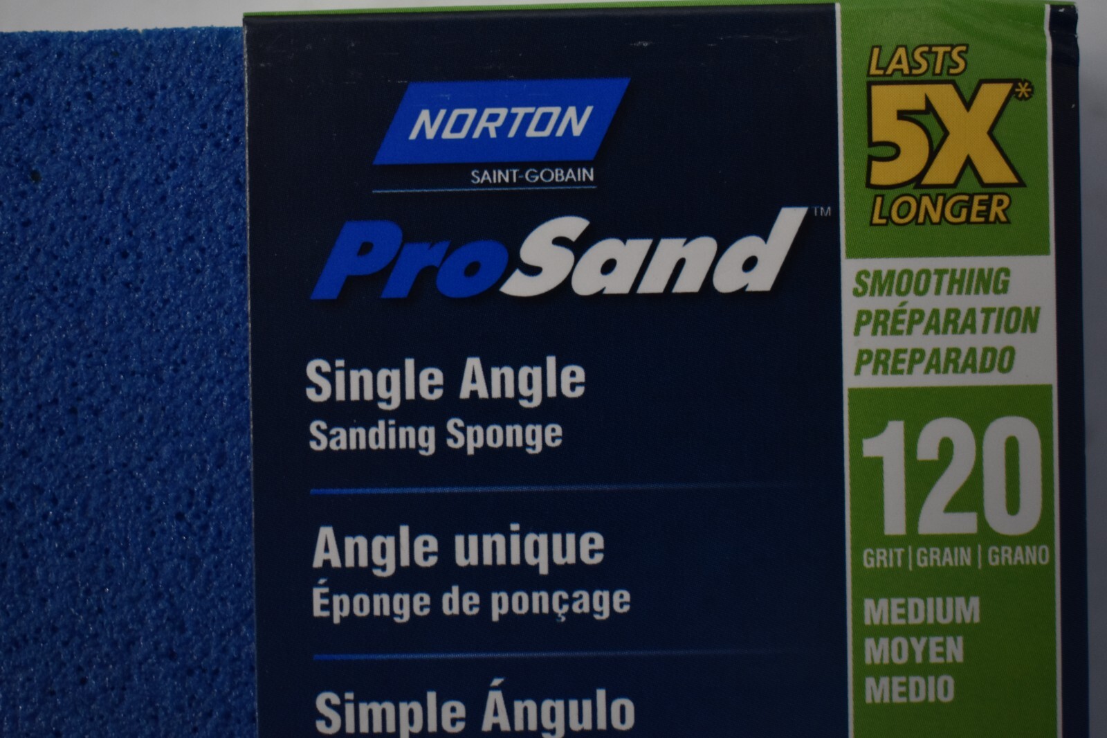 Lot of 16 Norton Saint Gobain ProSand Single Angle Sanding Sponges 120 Grit Med