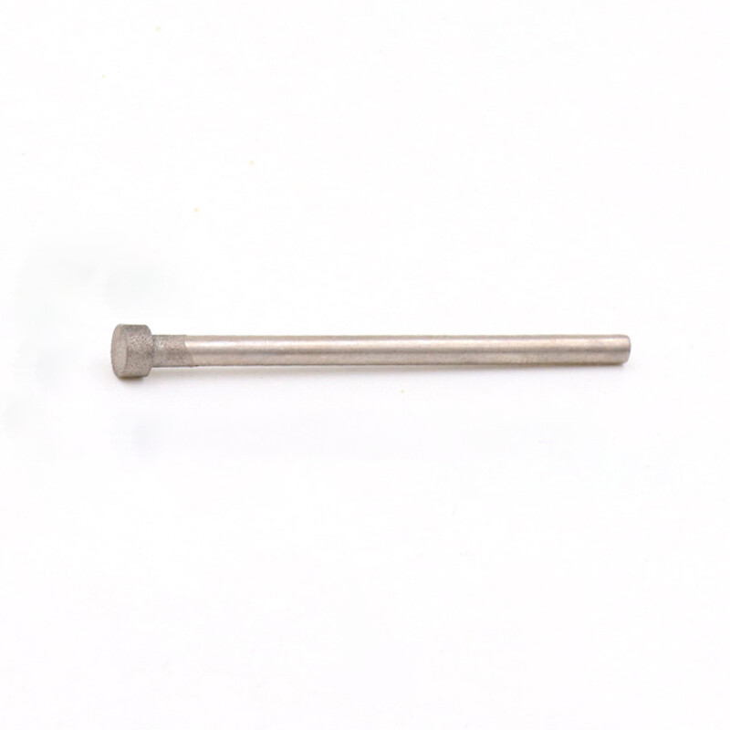 2.35mm Shank 1200 Grit Polishing Diamond Grinding Bits Flat E-Style Jade Carving