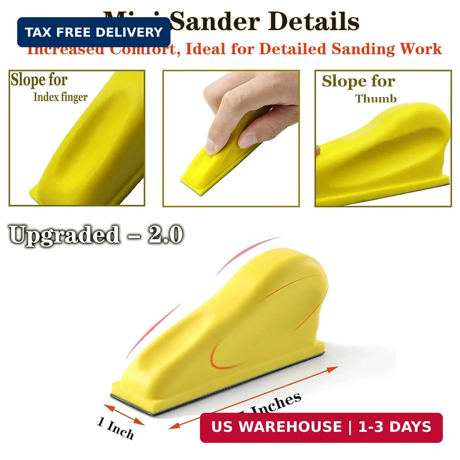 Micro Detail Sander Paper Kit 70PCS Wet Dry Sandpaper-Grit 400 600 800 1000 1500
