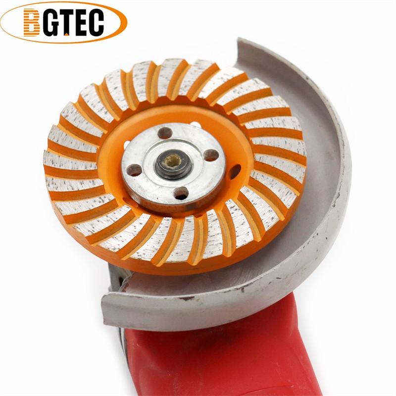 1pc 4/4.5/5/7″ Diamond Turbo Grinding Wheel Marble Granite Concrete Sanding Disc