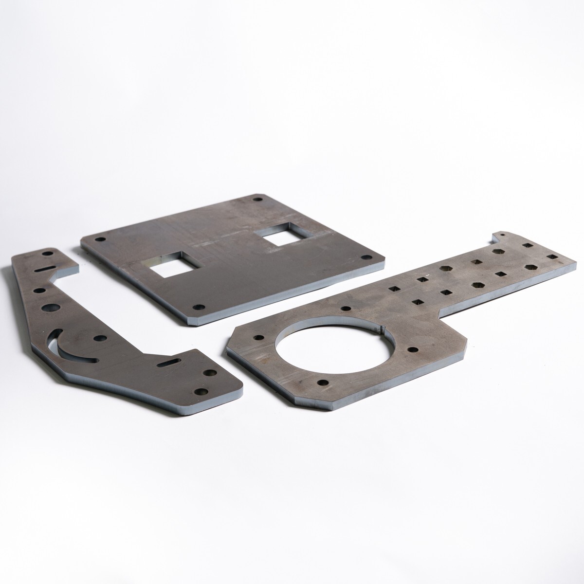 Upgrade plate set for weld-it-yourself 2×72 grinder