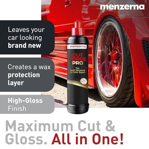 Cut Force Pro Car Polish 8 oz I Premium Polish with Heavy Cut and high 8oz