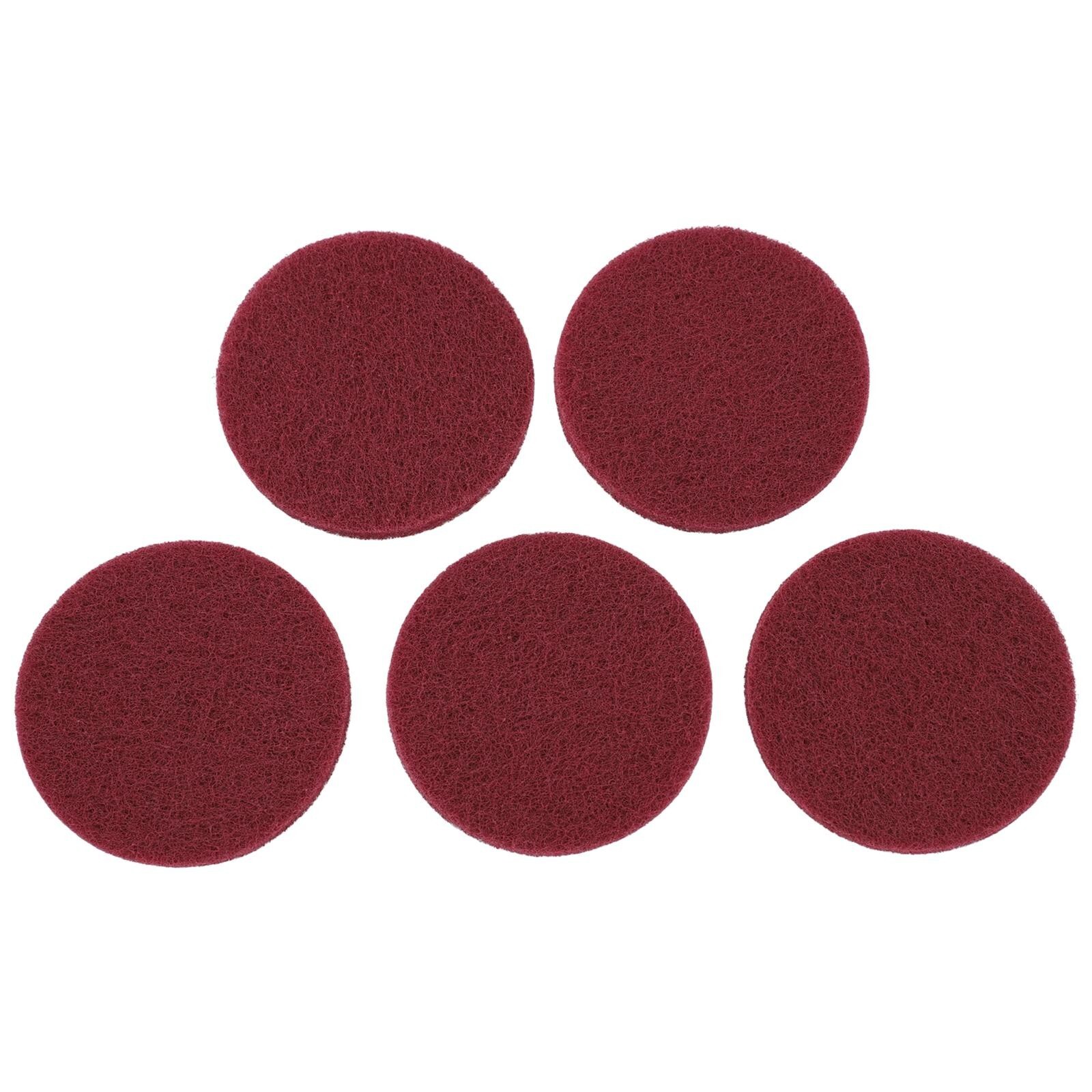 5x/set Nylon Polishing Pad 4 Cleaning Cloth Scrub Pad Industrial Scouring Pads