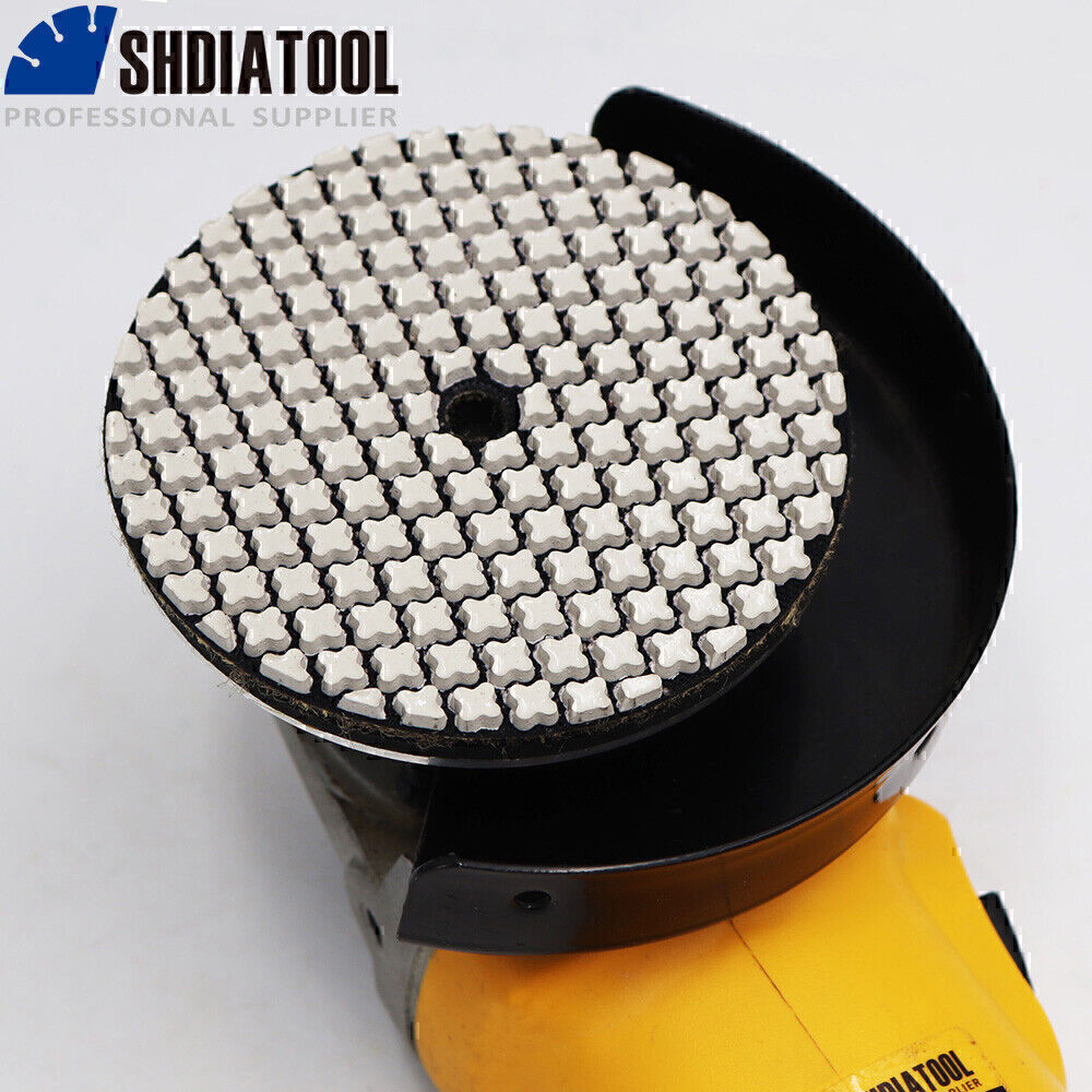 7pcs/set Dia 4inch/100mm Diamond Wet or Dry Polishing Pads for Granite Marble
