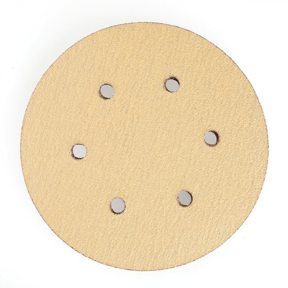 6 in Sanding Discs 80 120 220 320 400 Grit Hook Loop Orbital Sander Sandpaper