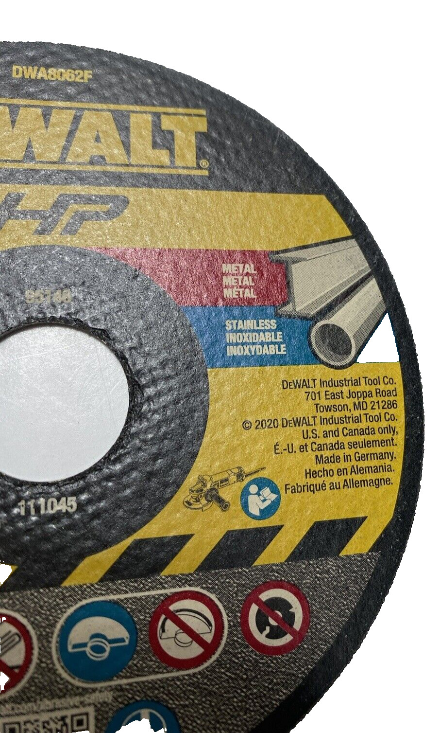 DeWalt Fast Cut-Off Wheel 4.5″ x 0.04″ x 0.875″ Power Tool Accessory New