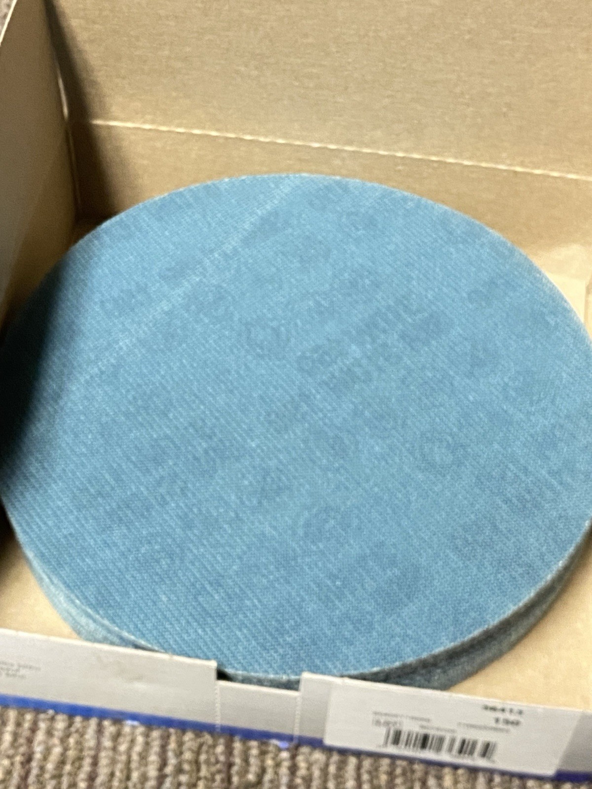 3M 36413 8″ 120G BLUE NET DISC Abrasive Sanding 25 Count