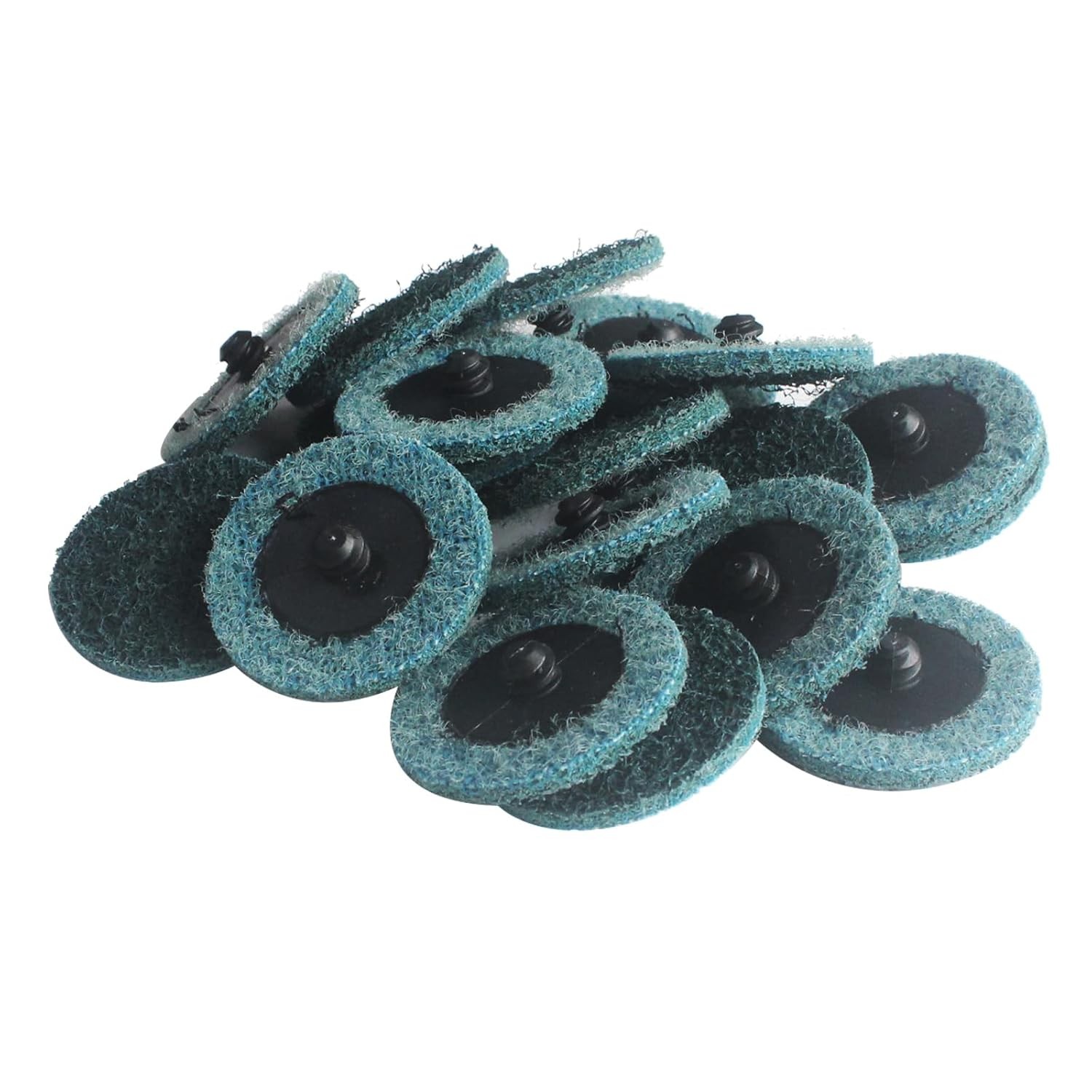 50x 2in Non-Woven Quick Change Sanding Disc R-Type Fine Grade For Die Grinder