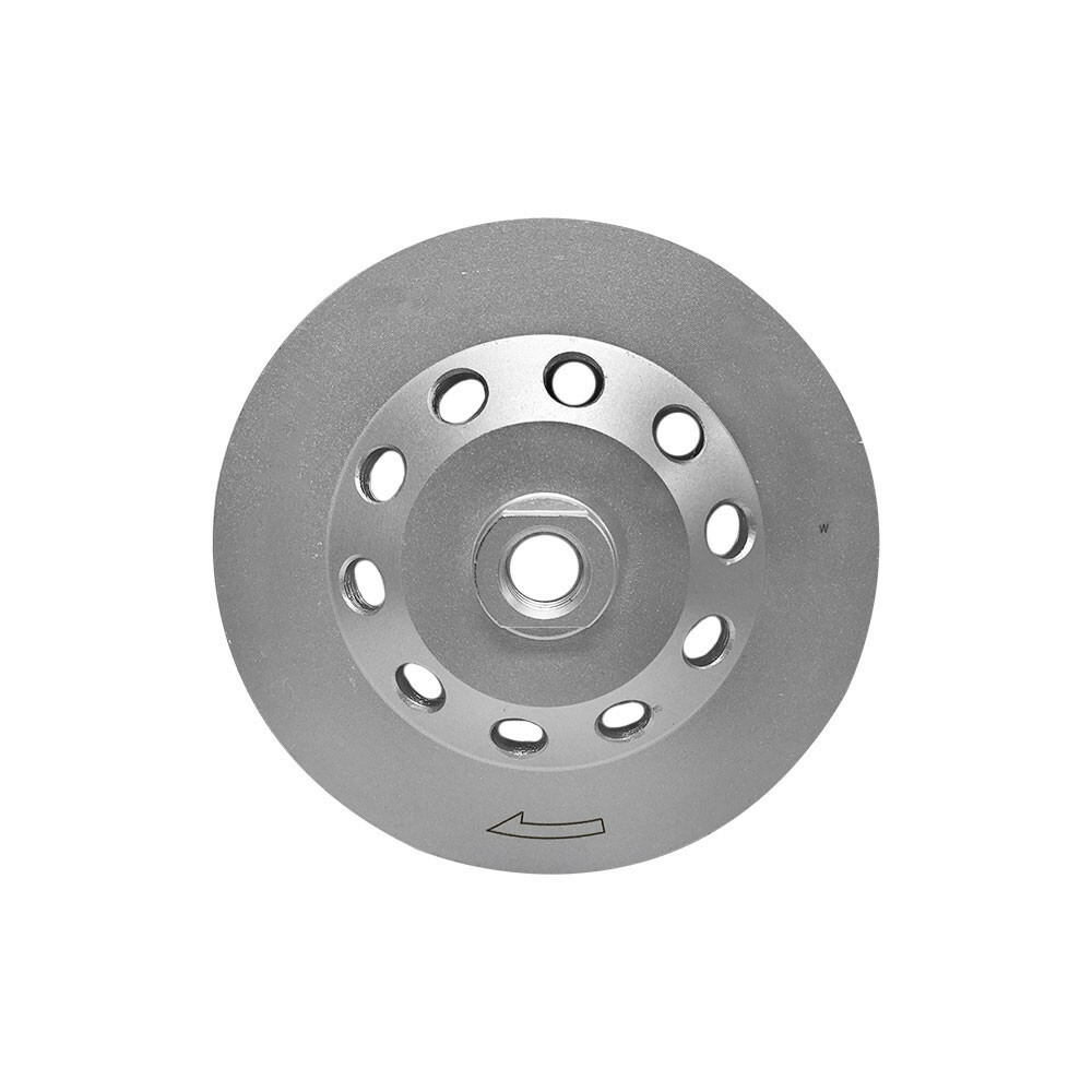 4″ Double Row Diamond Grinding Cup Wheel General Purpose Wet Dry 5/8″- 11 Arbor
