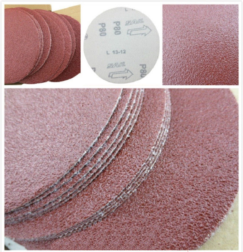 10Pcs Hook And Loop Sanding Discs 100mm-225mm Sandpaper 40-2000 Grit Sander Pads