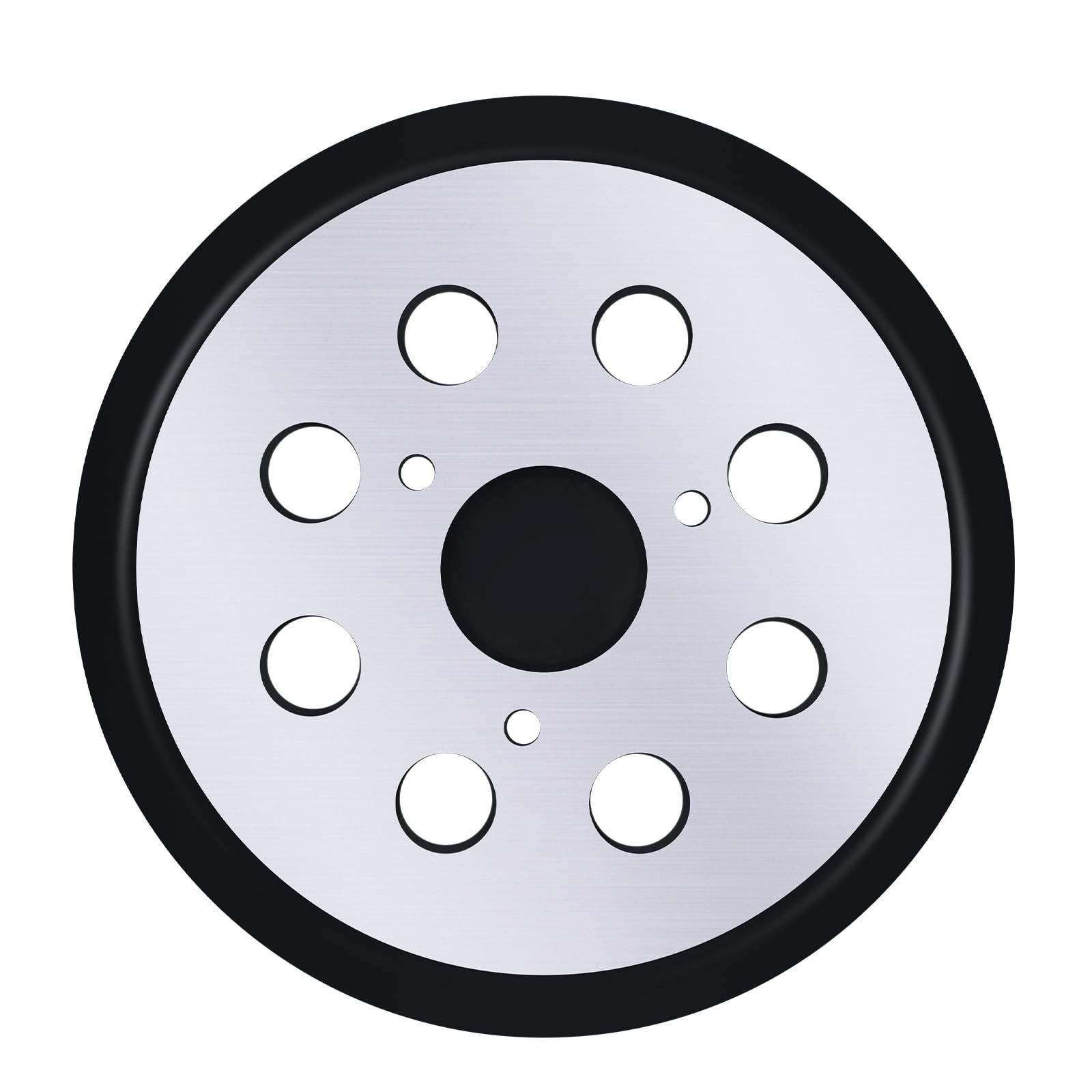 5 Inch 8 Hole Sander Pad Hook Loop Replacement For Random Orbital Sanders
