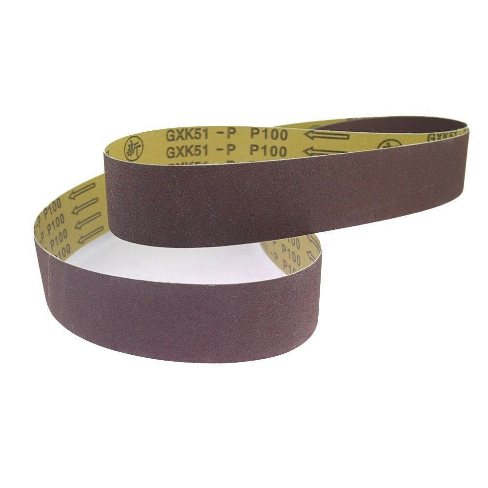 1Pcs 610-2000mm Sanding Belt Aluminum Oxide 24-78.74 in for Wood Metal Grinding
