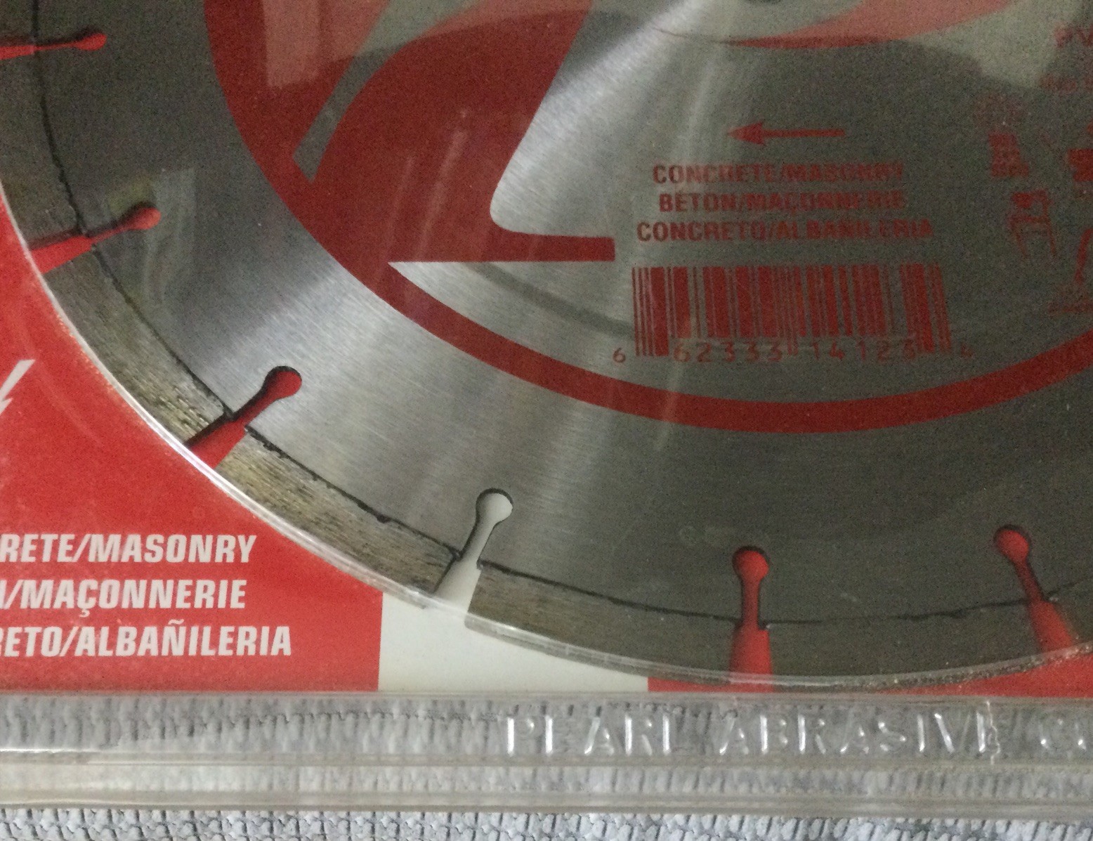 Pearl Abrasive P2 Pro-V PV1412XL Concrete and Masonry Segmented Blade 14 x .125