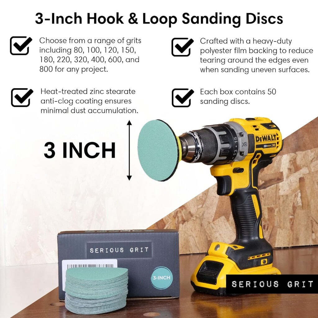 3″ Sanding Discs