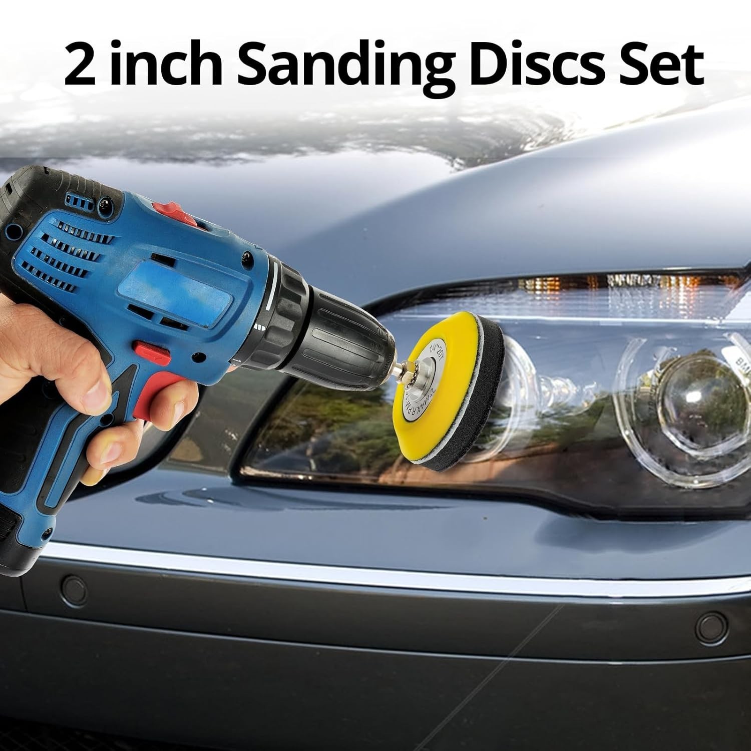 188 discos de lija 2 pulgadas surtido grano 60 10000 para madera metal auto