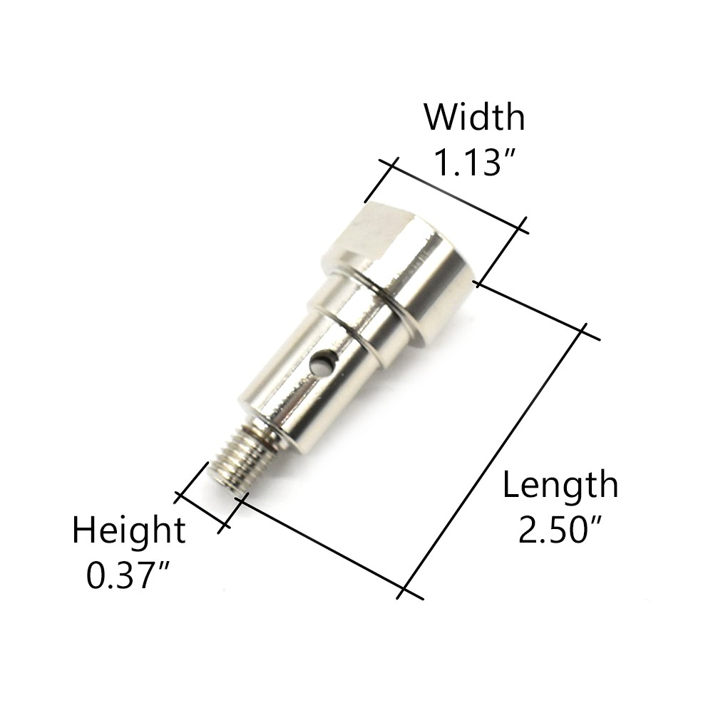 Adapter Convert M10 Threads to 5/8-11 Threads, Used in Assembly of Profile Wheel