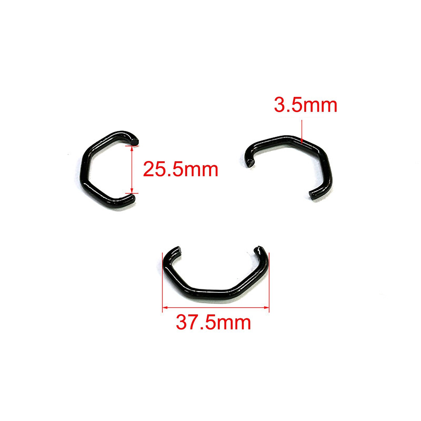 Extension Spring Universal Wiper Arm Booster Spring Double Hook 75-130mm long